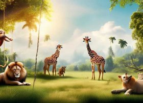 故事《动物园》；故事《动物园》英文版