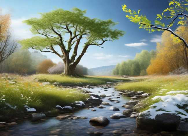 关于春夏秋冬故事（关于春夏秋冬的故事包括书名）