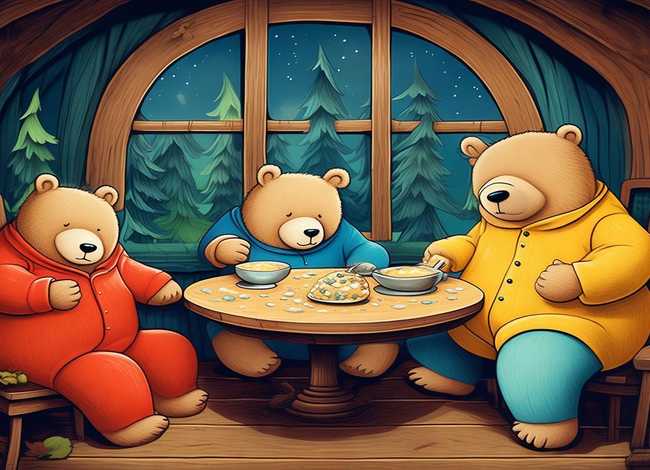 经典幼儿故事三只熊 - 经典幼儿故事三只熊图片