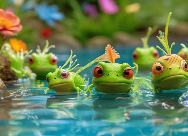 小蝌蚪找妈妈故事搞笑（小蝌蚪找妈妈故事搞笑视频）