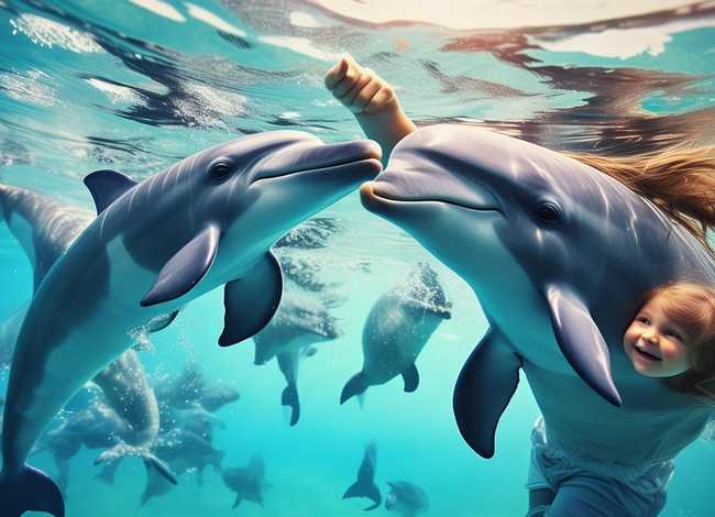 关于海豚的儿童故事，关于海豚的小故事