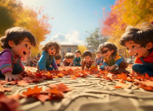 落叶故事幼儿园；幼儿园落叶课程故事