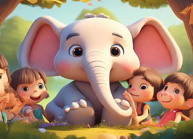 大象儿童故事，大象的故事幼儿