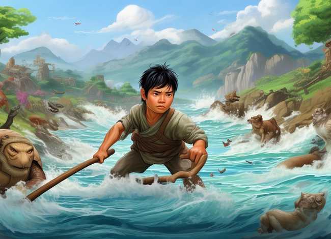 大禹治水儿童故事电子版（大禹治水幼儿故事）