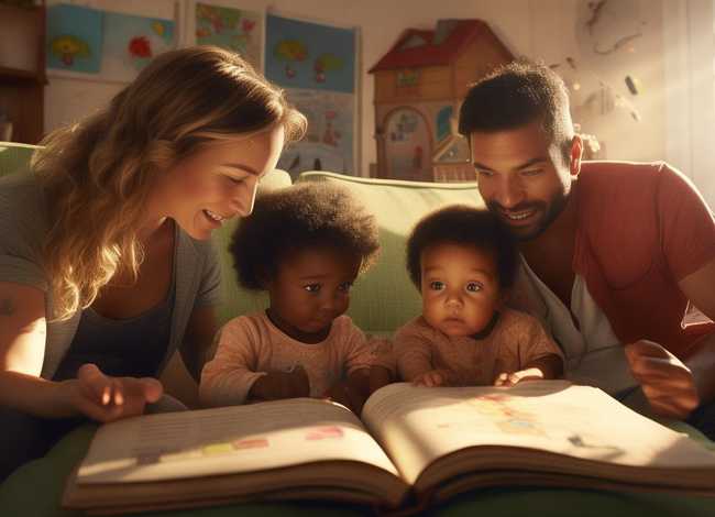 一家人的儿童小故事 - 一家人的幼儿故事