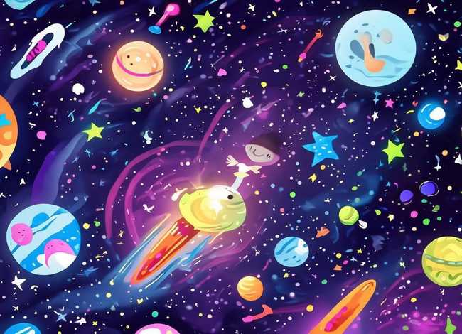 儿童宇宙绘本，儿童宇宙绘本怎么画