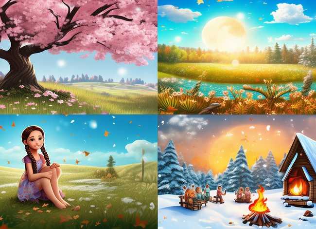 春夏秋冬绘本故事内容（春夏秋冬绘本故事内容怎么写）
