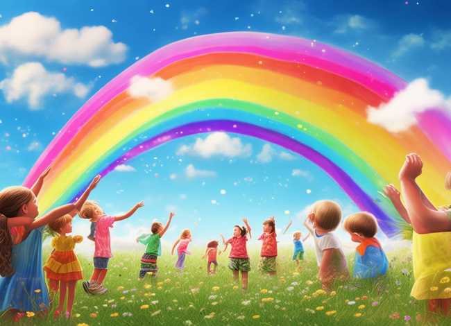 幼儿故事彩虹 - 幼儿园关于彩虹的故事