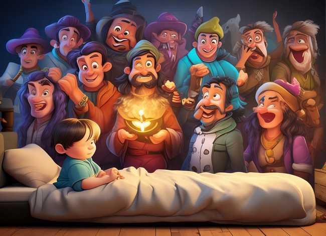 阿里巴巴和四十大盗儿童睡前故事 - 阿里巴巴和四十大盗幼儿睡前故事 阿里巴巴和四十大盗儿童睡前故事 - 阿里巴巴和四十大盗幼儿睡前故事