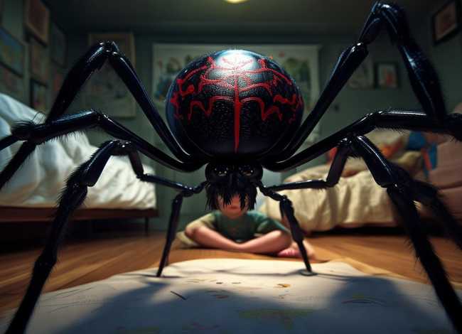 儿童睡前故事大全集可怕的蜘蛛；蜘蛛幼儿故事大全