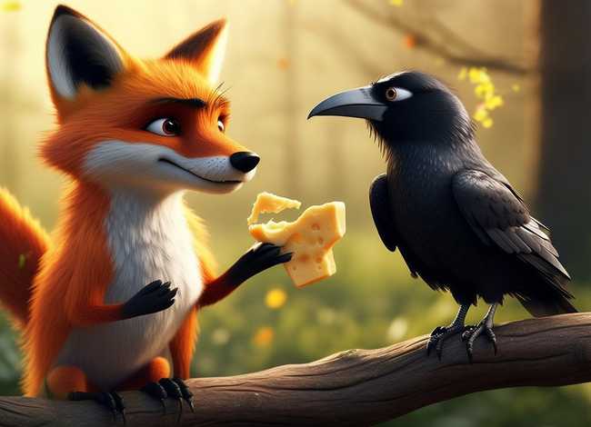 儿童睡前故事狐狸与乌鸦；故事大全 睡前故事狐狸和乌鸦