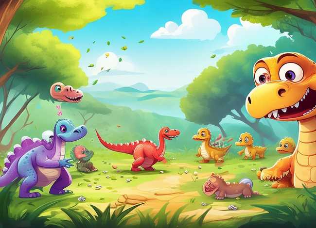 关于恐龙的故事儿童故事，关于恐龙的幼儿故事