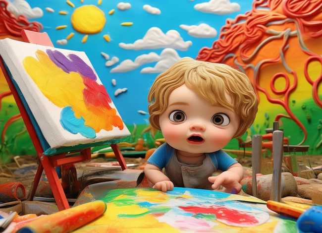 达芬奇儿童作品 - 达芬奇儿童作品图片