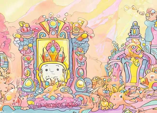 童话王国简笔画简单，童话王国简笔画简单又漂亮