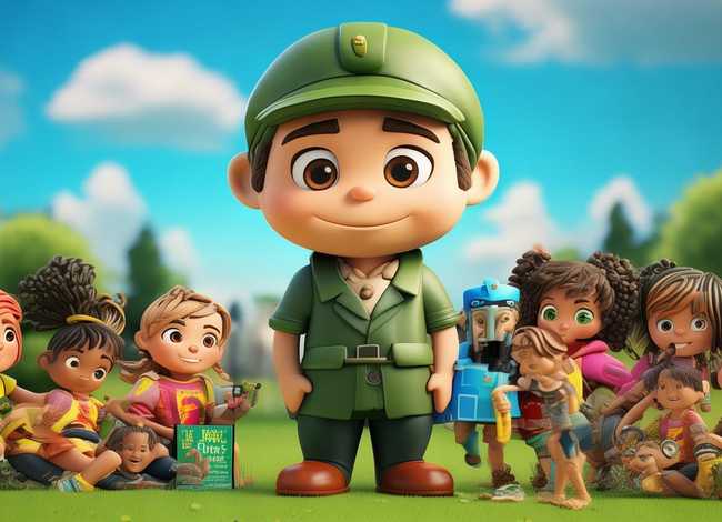 士兵的故事儿童、关于士兵的绘本故事