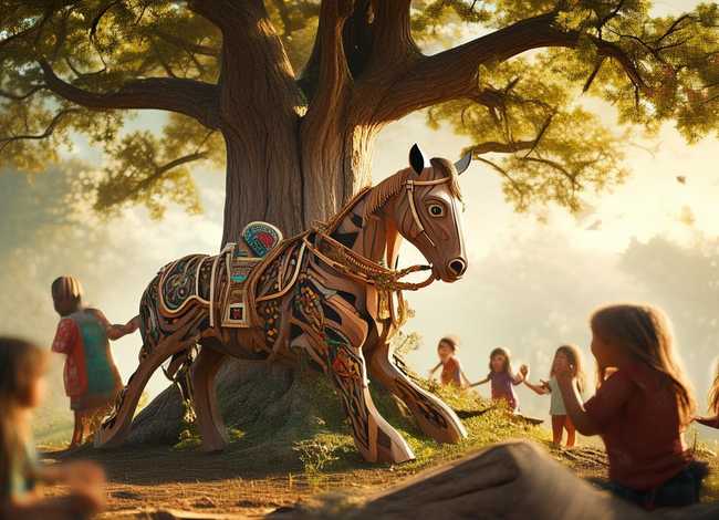 木马儿童故事 - 木马的故事怎么写