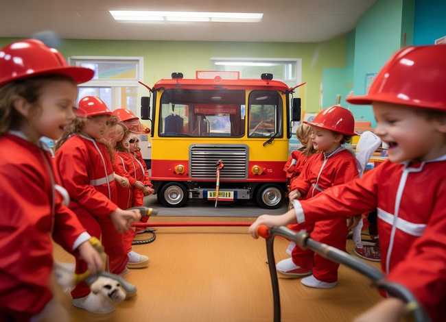 儿童灭火故事、幼儿园的灭火小故事