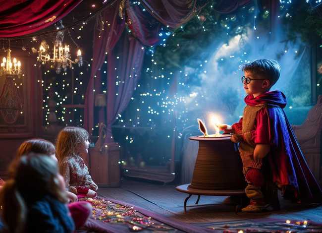 魔术师的故事儿童，魔术大师的故事