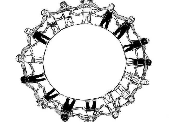 团结合作的图片，团结合作的图片简笔画