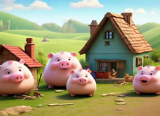 三只小猪的故事盖房子 三只小猪的故事盖房子完整版 三只小猪的故事盖房子 三只小猪的故事盖房子完整版