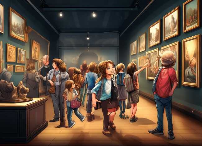 博物馆游记画报（博物馆游记画报模板）