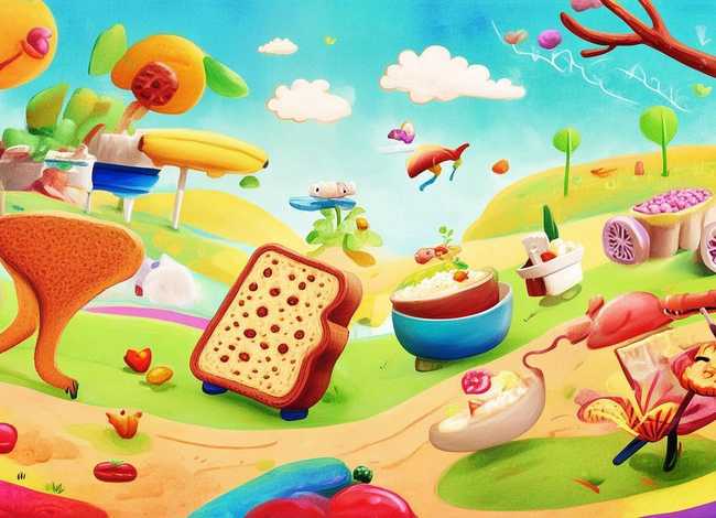 儿童故事食物旅行记（幼儿故事食物的旅行）
