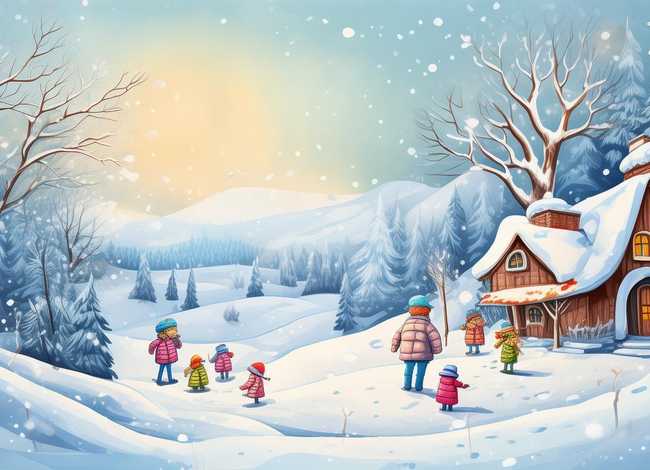 关于雪的绘本故事 关于雪天的绘本故事