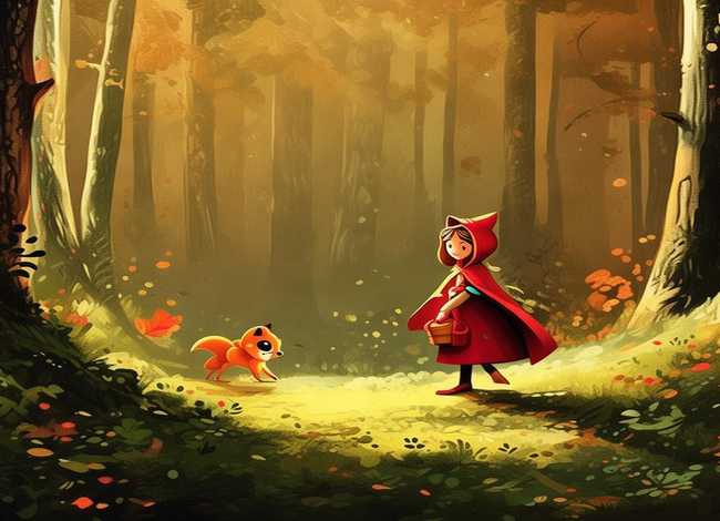 小红帽绘本故事连环画 - 小红帽绘本故事连环画怎么画