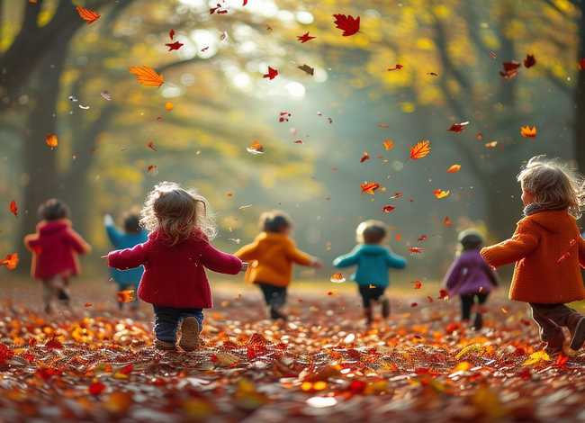 落叶儿童故事、幼儿故事《落叶》