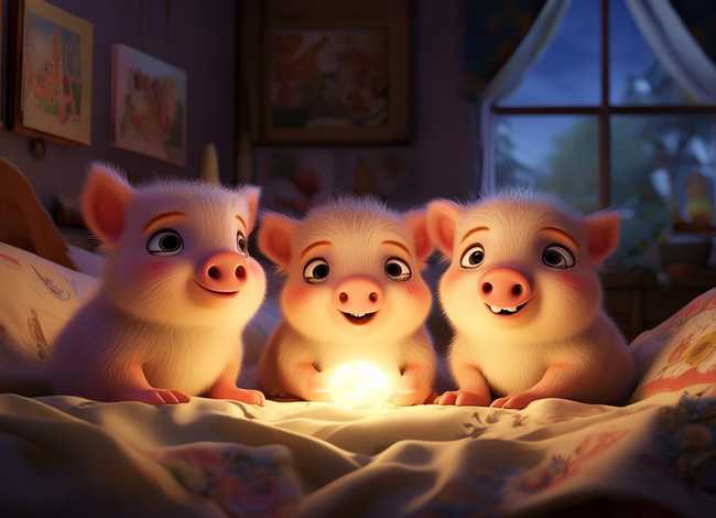 儿童睡前小故事100字；儿童睡前小故事100字三只小猪
