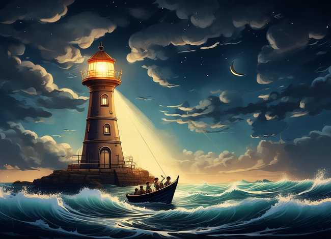 儿童故事你好灯塔，你好灯塔的故事
