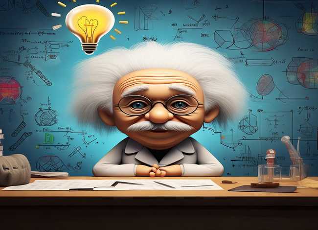 爱因斯坦图画；爱因斯坦图画怎么画