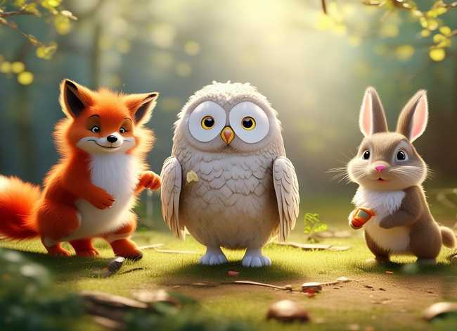 儿童故事3个动物角色（动物角色故事大全）