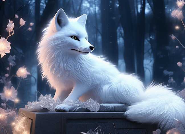 有关白狐的民间故事（有关白狐的民间故事名字）
