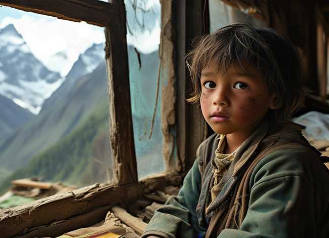 山区里的穷孩子的故事 - 山区里的穷孩子的故事简介