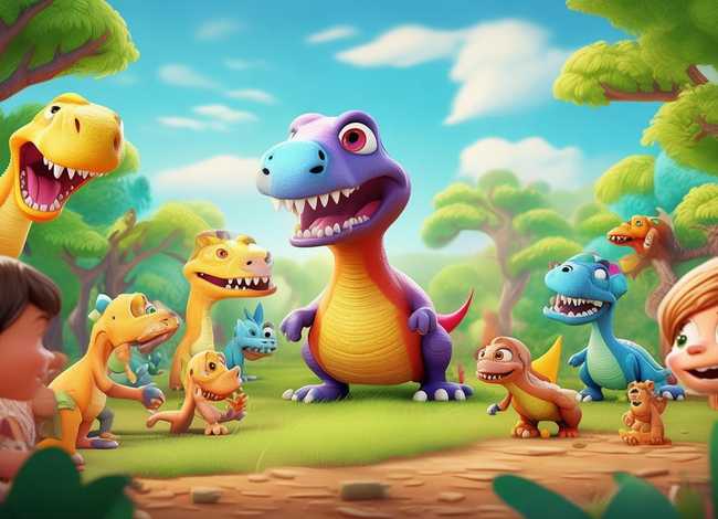 儿童故事恐龙视频、幼儿恐龙故事大全视频 视频