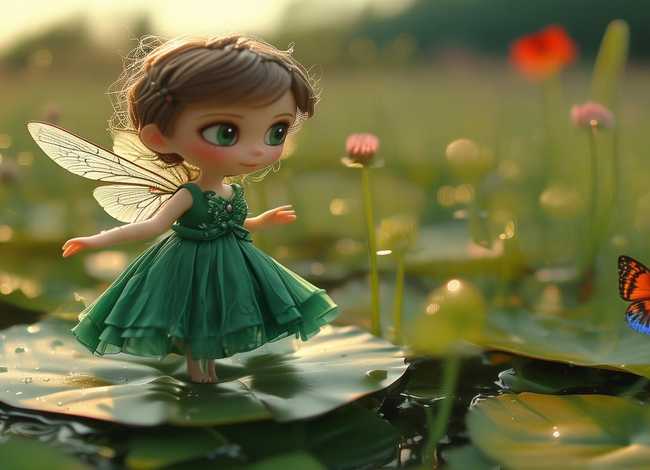 儿童故事拇指姑娘的故事 - 拇指姑娘的故事视频