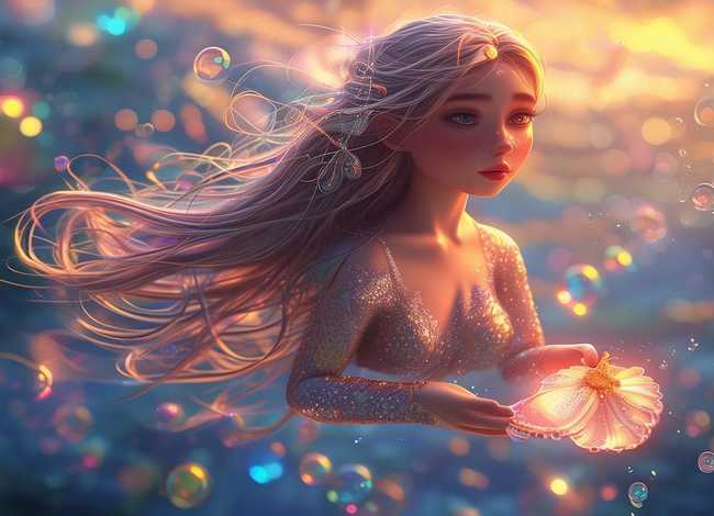 泡泡美人鱼故事睡前故事，泡泡美人鱼故事在线听mp3