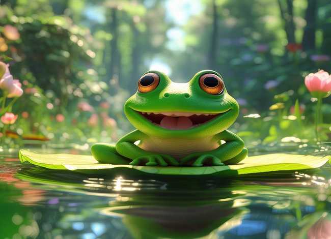关于小青蛙的儿童故事1分钟、儿童故事小青蛙的故事