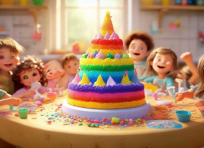 彩虹蛋糕幼儿故事（彩虹蛋糕幼儿故事大全）