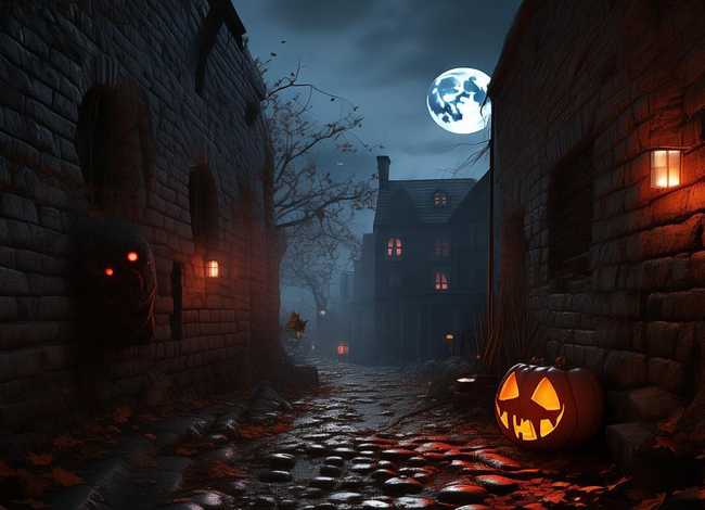 万圣节鬼故事100字简单 - 万圣节鬼故事100字简单一点