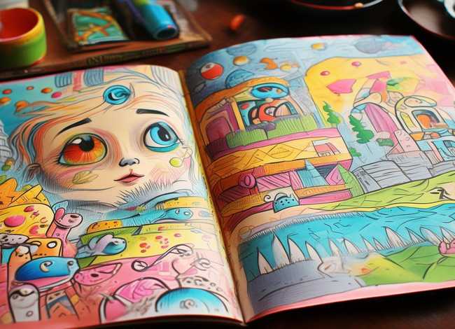 儿童自制绘本范本（儿童自制绘本范本图片）