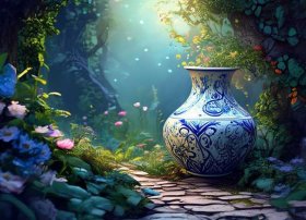 有关花瓶的故事、有关花瓶的故事绘本