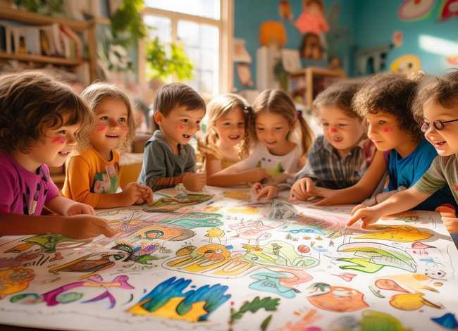 儿童自制绘本故事绘画幼儿园；幼儿自制绘本故事图画