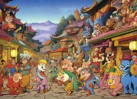 十二生肖故事动画片；十二生肖故事动画片1991