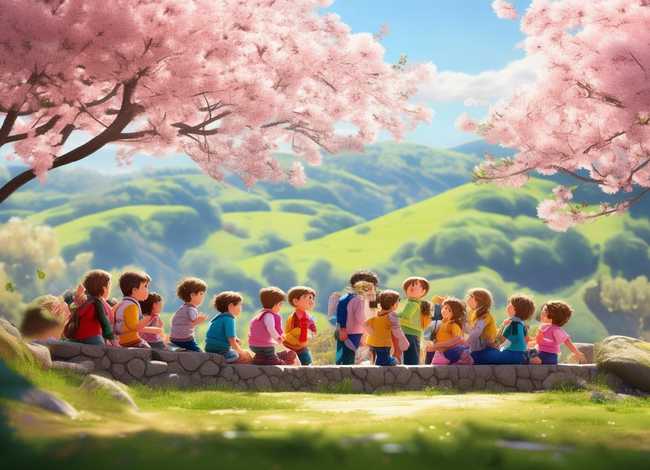 春天的故事儿童朗诵 - 春天的故事 朗诵