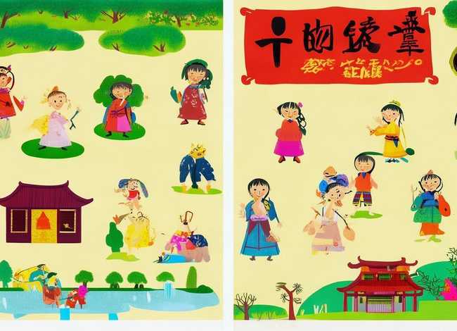 三字经经典故事儿童画 - 三字经儿童画怎么画