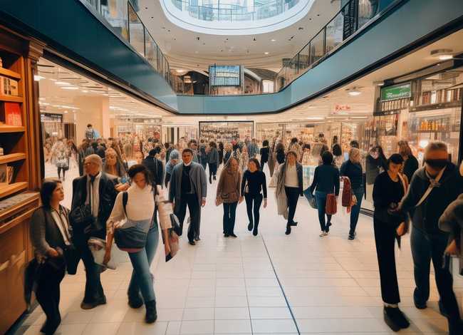 商场商店的故事 与商场的故事