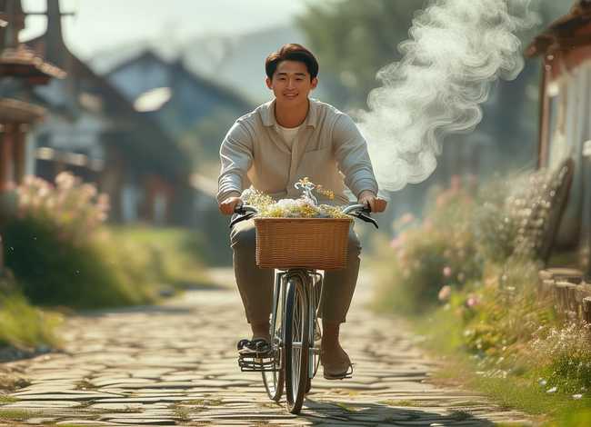 一碗面条的故事、一碗面条的故事,哥哥骑着车