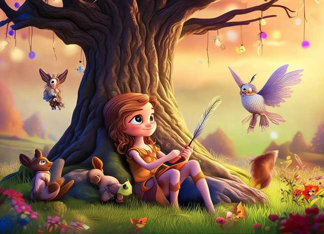 编童话600字初中、编写童话600字